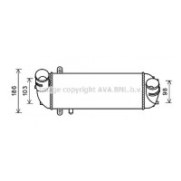 Интеркулер AVA QUALITY COOLING KAA4212