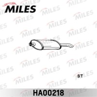 HA00218 MILES Глушник вихлопних газів кінцевий