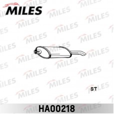 HA00218 MILES Глушник вихлопних газів кінцевий