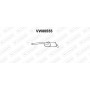 VW80555 VENEPORTE Глушник вихлопних газів кінцевий