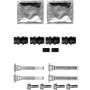 8DZ 355 201-561 HELLA PAGID Комплект напрямної гільзи