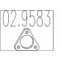 02.9583 MTS Прокладка труба вихлопного газу