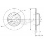 TX 71-03 TOMEX Brakes Гальмівний диск