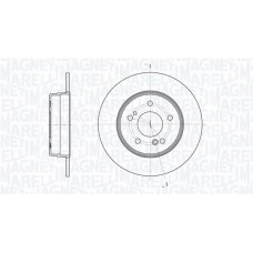 361302040229 MAGNETI MARELLI Гальмівний диск