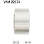 VKM 22174 SKF Паразитный / Ведущий ролик, Зубчастий ремінь
