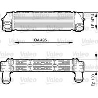 818253 VALEO Интеркулер