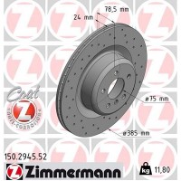 150.2945.52 ZIMMERMANN Гальмівний диск