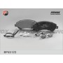 BP45123 FENOX Комплект гальмівних колодок дисковий гальм