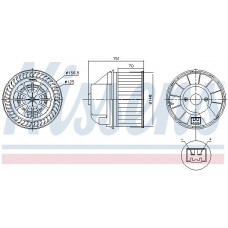 87496 NISSENS Вентилятор салону