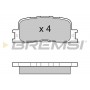 BP3060 BREMSI КомплеК т гальмівних колодок, дискове гальмо