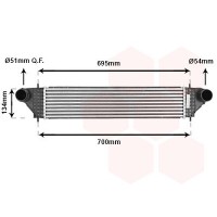 32004277 VAN WEZEL Интеркулер