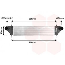 32004277 VAN WEZEL Интеркулер