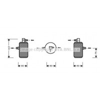 CND163 AVA QUALITY COOLING Осушувач кондиціонера