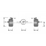 CND163 AVA QUALITY COOLING Осушувач кондиціонера