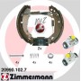 20990.102.7 ZIMMERMANN Комплект гальмівних колодок