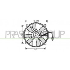 ME025F004 PRASCO Вентилятор охолодження двигуна
