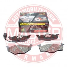 K6071642 MASTER-SPORT GERMANY Комплект гальмівних колодок дисковий гальм