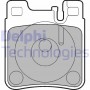 LP841 DELPHI Комплект гальмівних колодок дисковий гальм