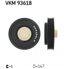 VKM 93618 SKF Ремінний шків колінчастий вал