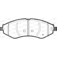 BPA0645.22 OPEN PARTS КомплеК т гальмівних колодок, дискове гальмо