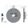 BDS1363 BENDIX Braking Гальмівний диск