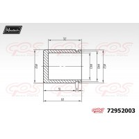 72952003 MAXTECH Поршень корпус скоби гальма