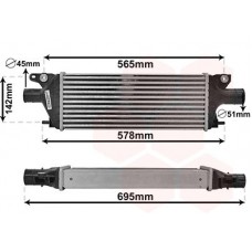 52014701 VAN WEZEL Интеркулер