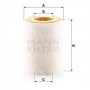 C 1036/2 MANN-FILTER Повітряний фільтр