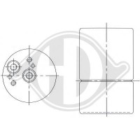 DCT1141 DIEDERICHS Осушувач кондиціонера