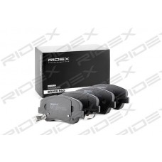 402B1053 RIDEX Комплект гальмівних колодок дисковий гальм