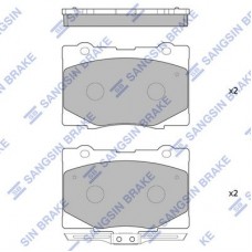 SP4141 Hi-Q Комплект гальмівних колодок дисковий гальм