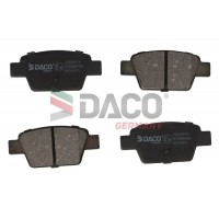 322366 DACO Germany Комплект гальмівних колодок дисковий гальм