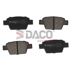 322366 DACO Germany Комплект гальмівних колодок дисковий гальм