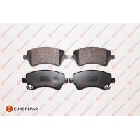1617263380 EUROREPAR КомплеК т гальмівних колодок, дискове гальмо
