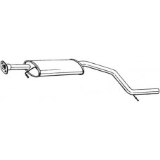 281-067 BOSAL Середній глушник вихлопних газів