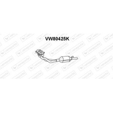 VW80425K VENEPORTE Катализатор