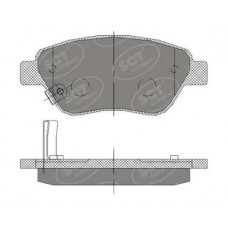 SP 406 PR SCT - MANNOL Комплект гальмівних колодок дисковий гальм