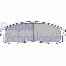 LP577 DELPHI КомплеК т гальмівних колодок, дискове гальмо