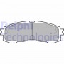 LP577 DELPHI КомплеК т гальмівних колодок, дискове гальмо