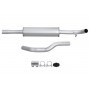 FS80231 Faurecia Середній глушник вихлопних газів