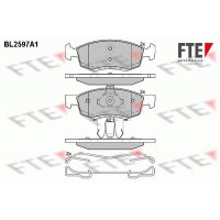 BL2597A1 FTE Комплект гальмівних колодок дисковий гальм