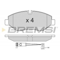 BP3292 BREMSI Комплект гальмівних колодок дисковий гальм