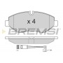 BP3292 BREMSI Комплект гальмівних колодок дисковий гальм