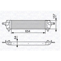351319202800 MAGNETI MARELLI Интеркулер