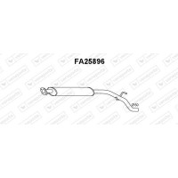 FA25896 VENEPORTE Предглушник вихлопних газів