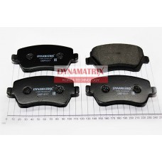 DBP1617 DYNAMATRIX Комплект гальмівних колодок дисковий гальм