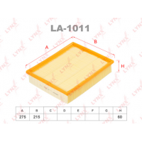 LA-1011 LYNXauto Повітряний фільтр