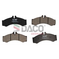323332 DACO Germany Комплект гальмівних колодок дисковий гальм