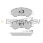BP3323TR BREMSI Комплект гальмівних колодок дисковий гальм