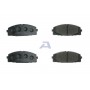BPTO-1025 AISIN Комплект гальмівних колодок дисковий гальм